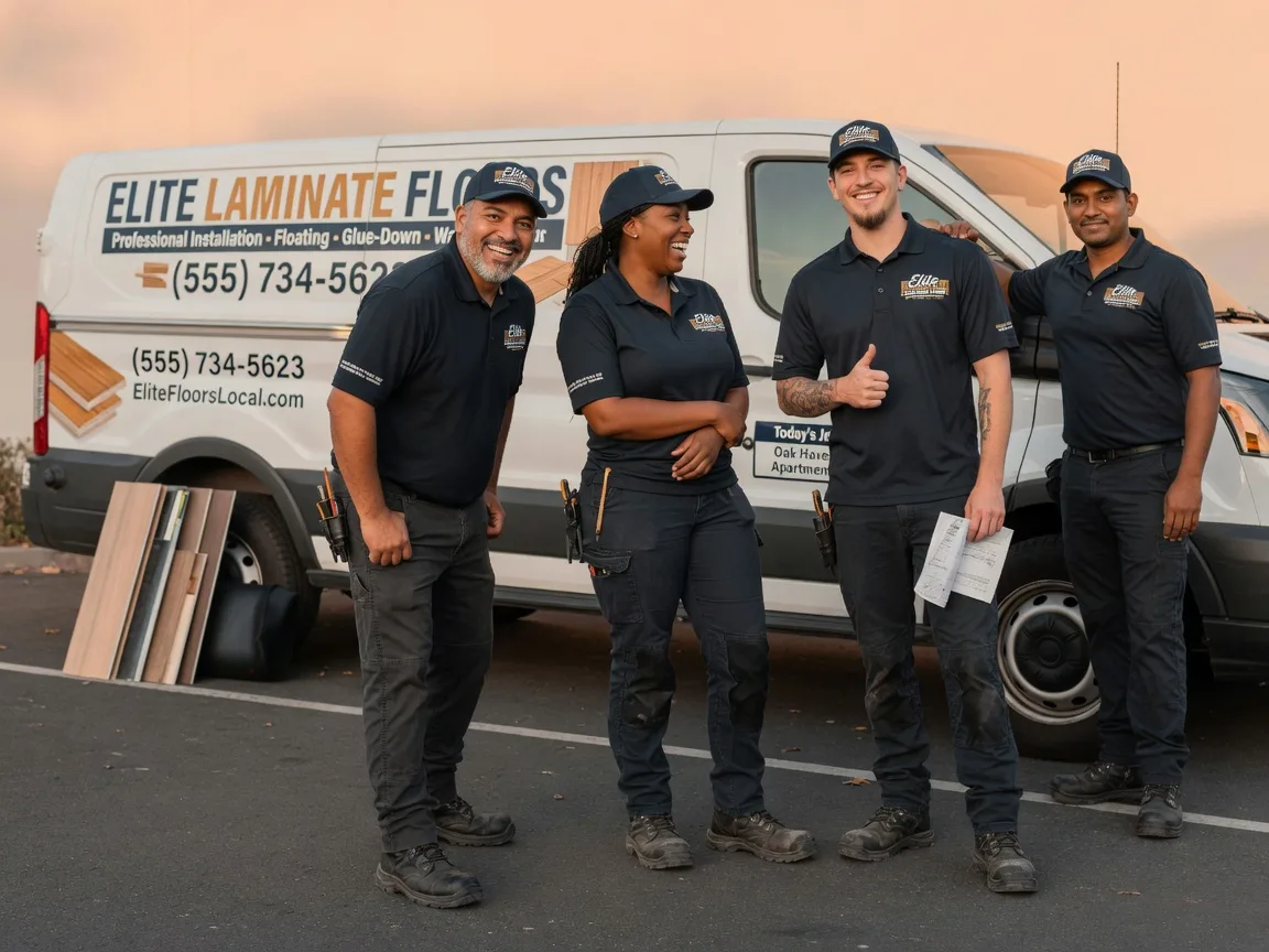 Laminate flooring installation company in Saint Germain, WI